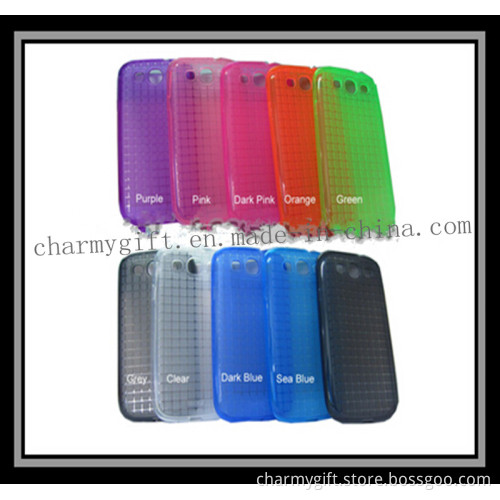 Mobile Phone TPU Magic Cube Transparent Style Case